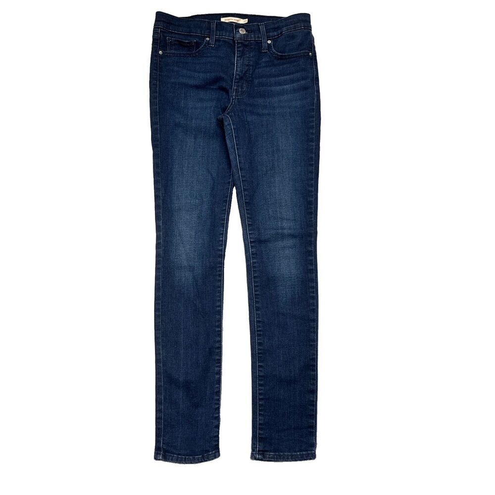 Levis 311 Shaping Skinny Jeans 29 (29x28.5) Dark Wash Blue Stretch Denim Womens